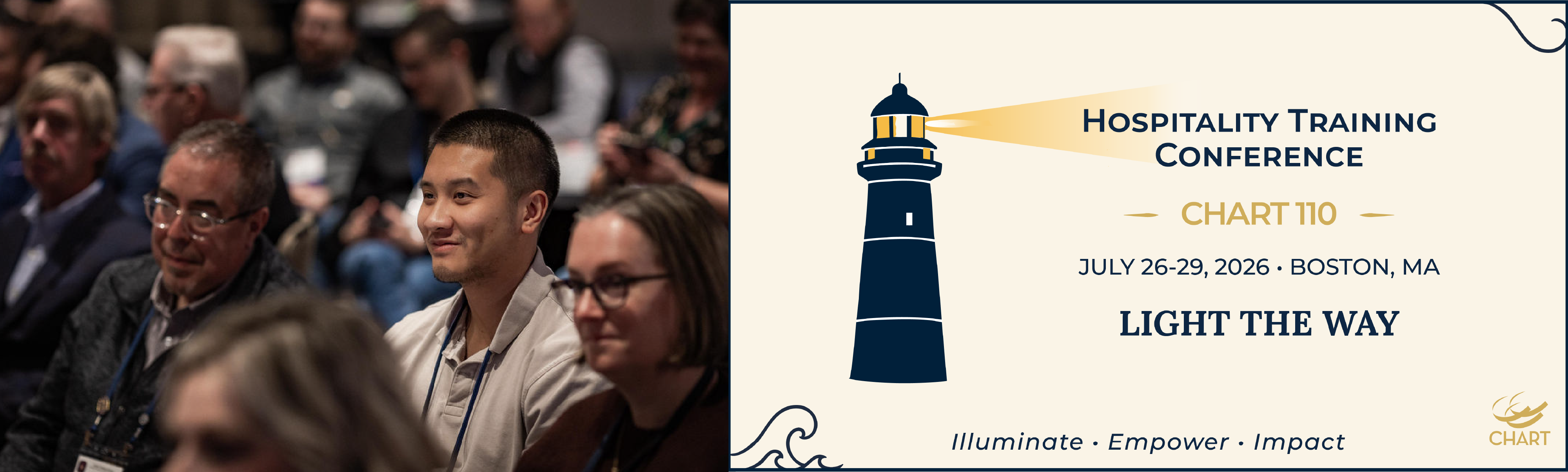 CHART 110 Boston Hospitality Training Conference | July 26-29, 2026