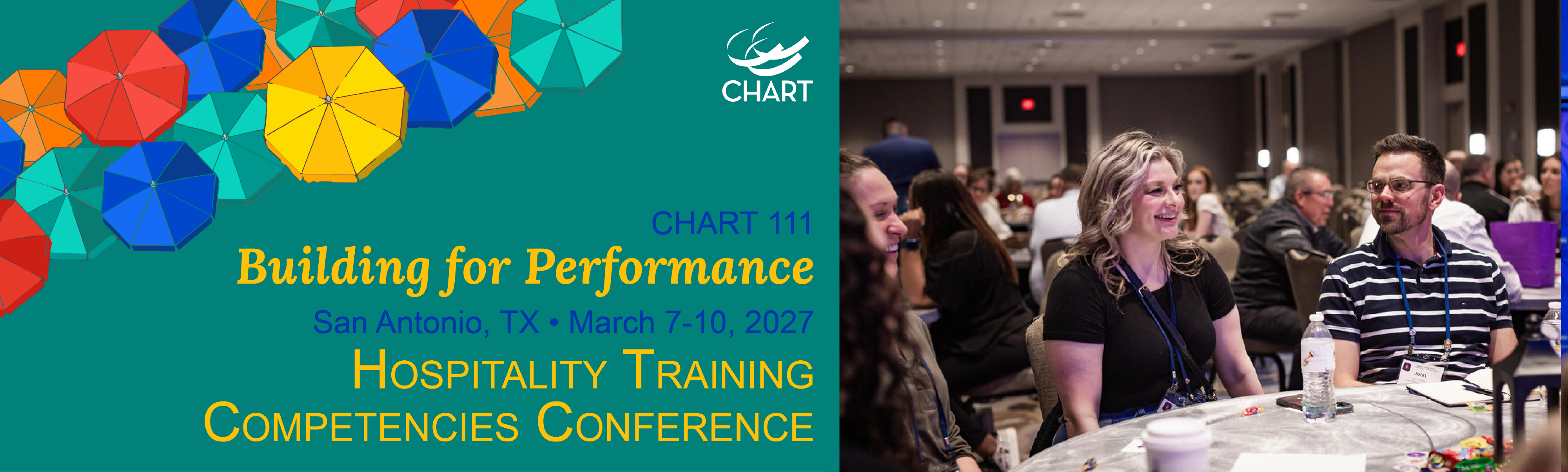 CHART 111 San Antonio Hospitality Training Competencies Conference | Winter 2027