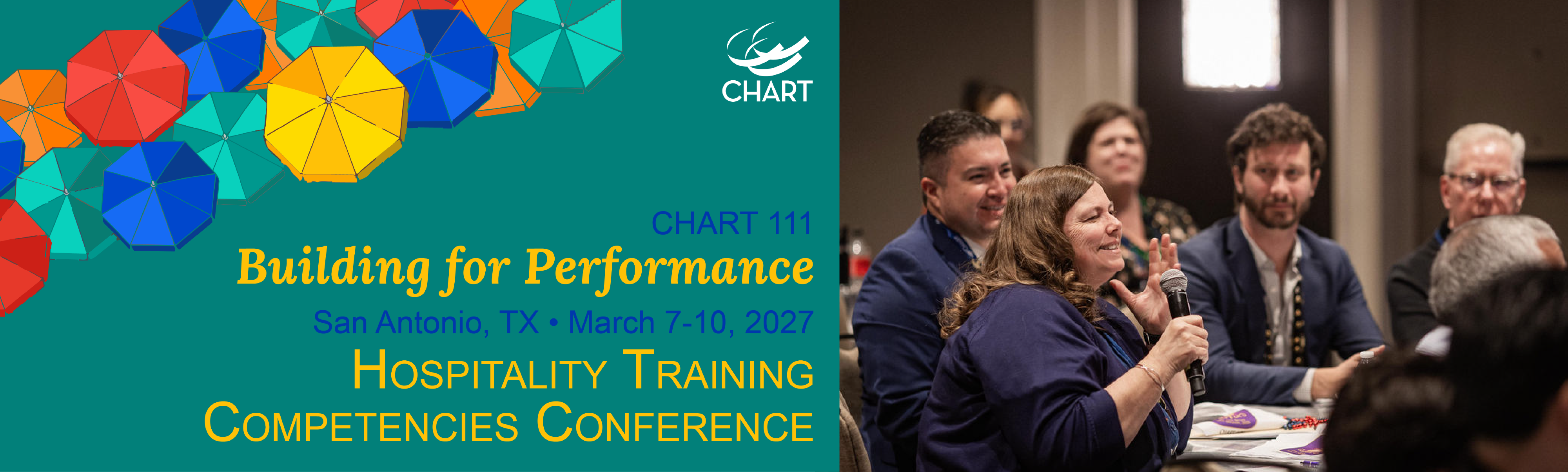 CHART 111 San Antonio Hospitality Training Competencies Conference - Winter 2027