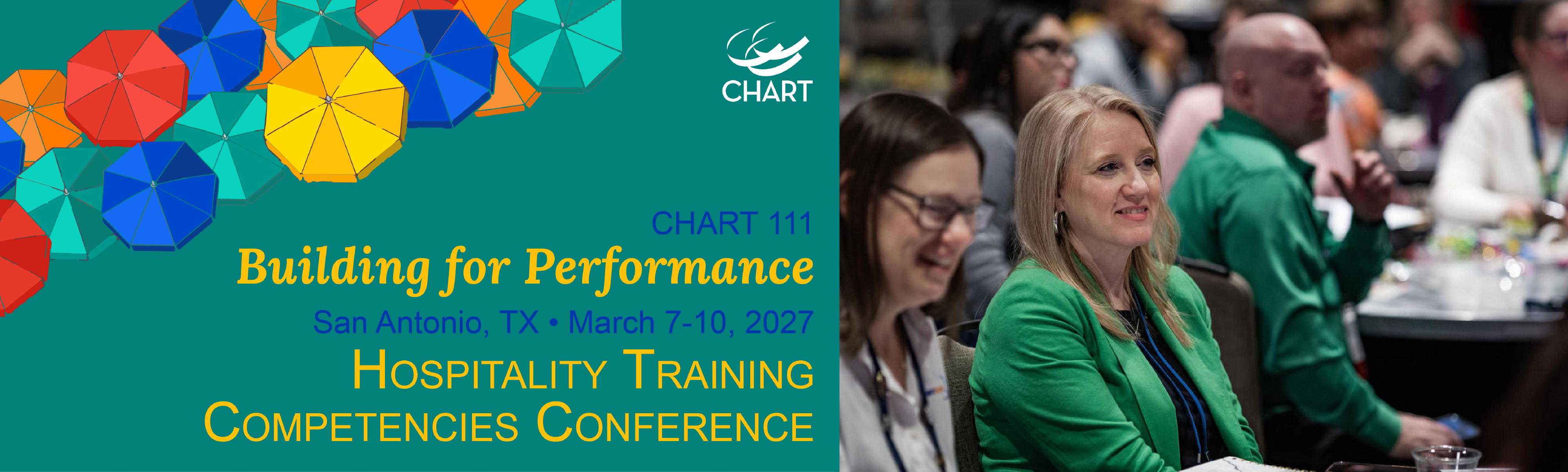 CHART 111 San Antonio Hospitality Training Competencies Conference - Winter 2027