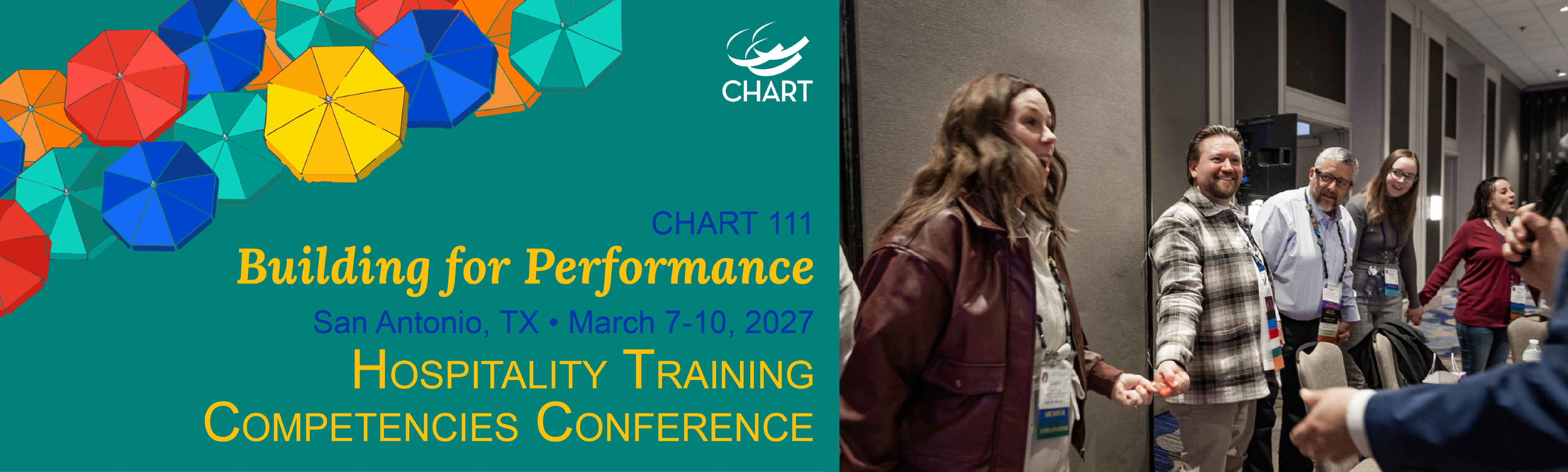 CHART 111 San Antonio Hospitality Training Competencies Conference - Winter 2027